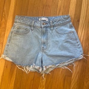 Zara jean shorts